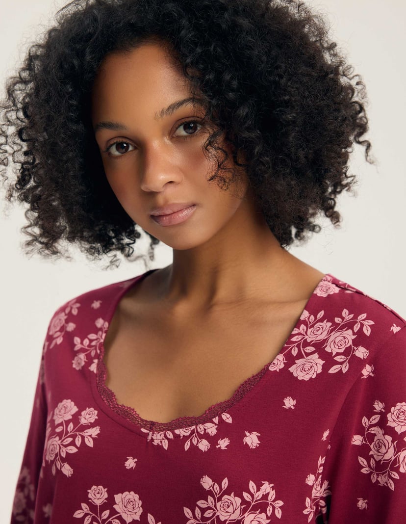 Nightgown GRETA Red 2