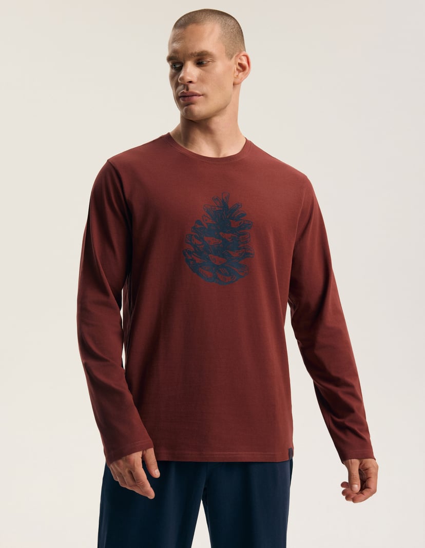 Long Pajamas FALL maroon 2