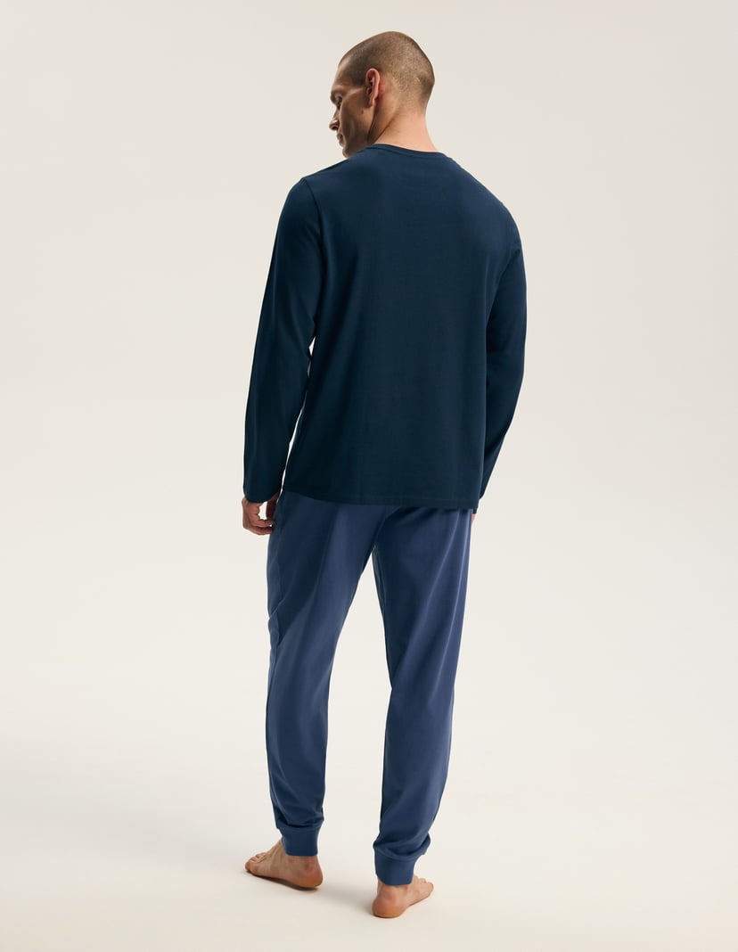 Long Pajamas FIN Blue 5