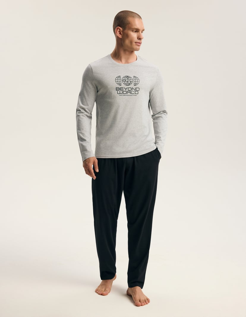 Long Pajamas FRAME Grey 1