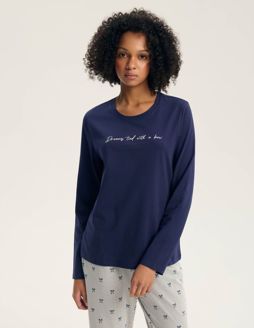 Long Pajamas GAELA Blue 2