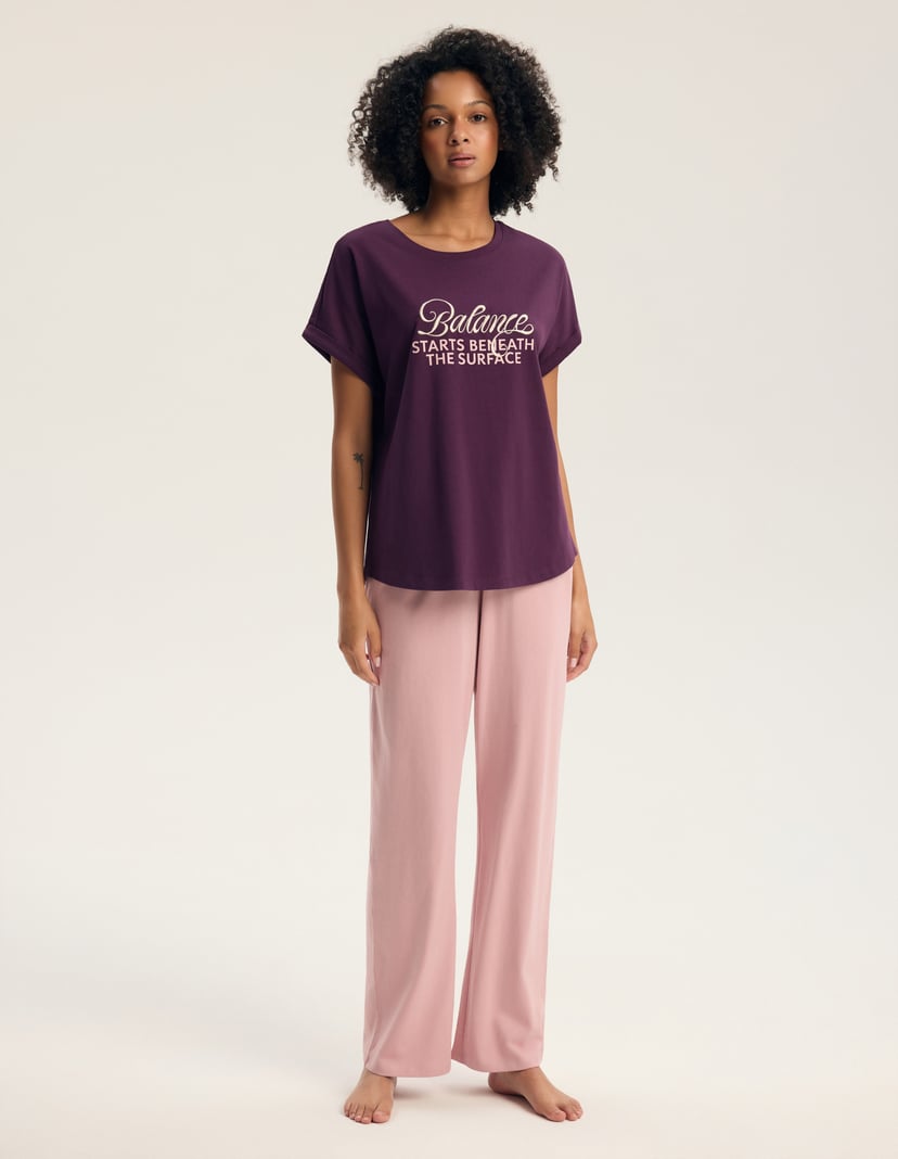 Long Pajamas GALLA Violet 1