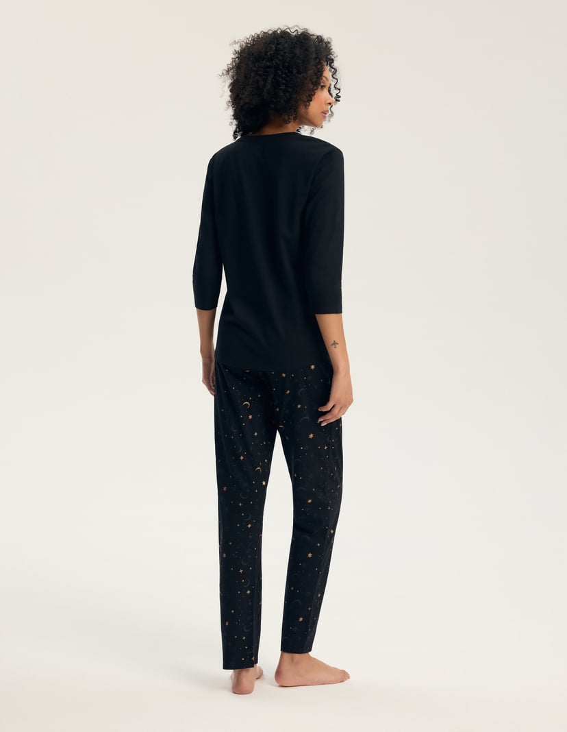 Long Pajamas GILLY Black 4