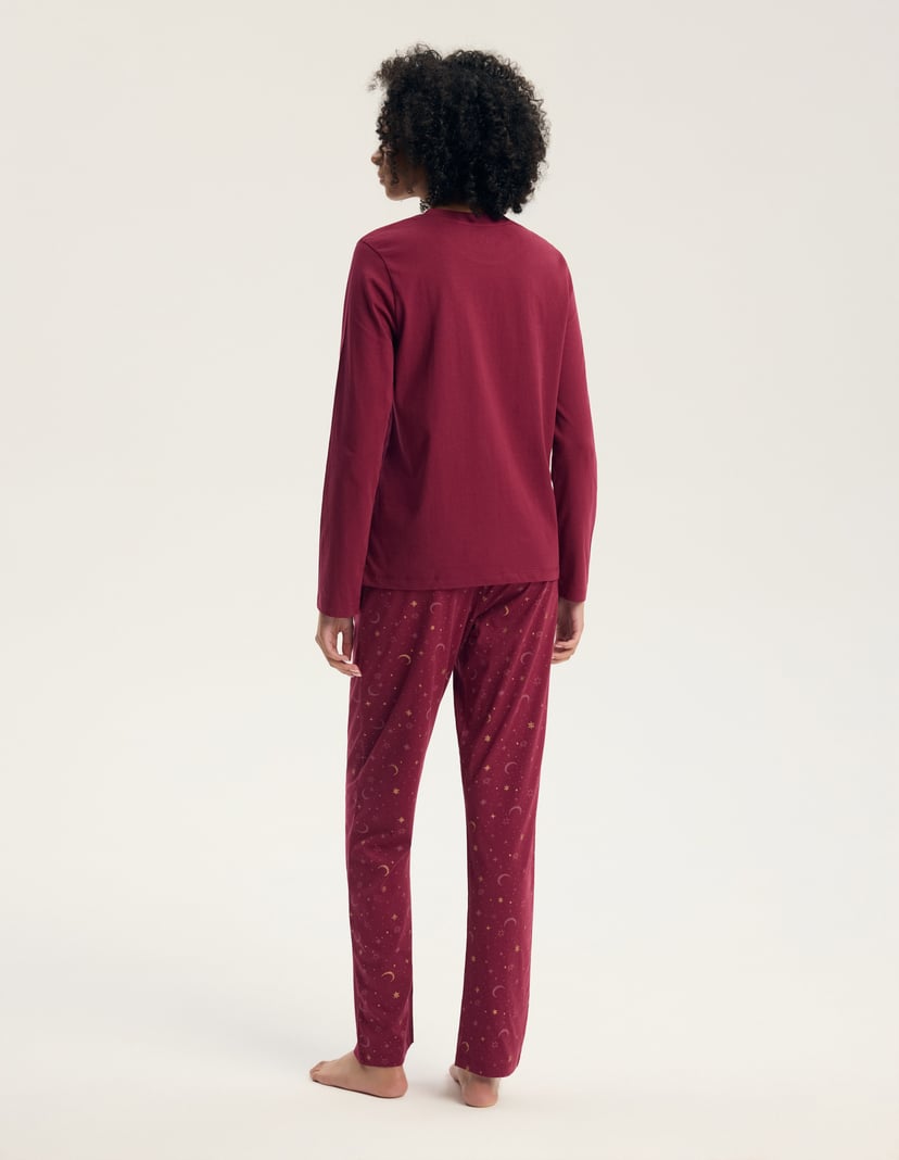 Long Pajamas GILLY Red 4