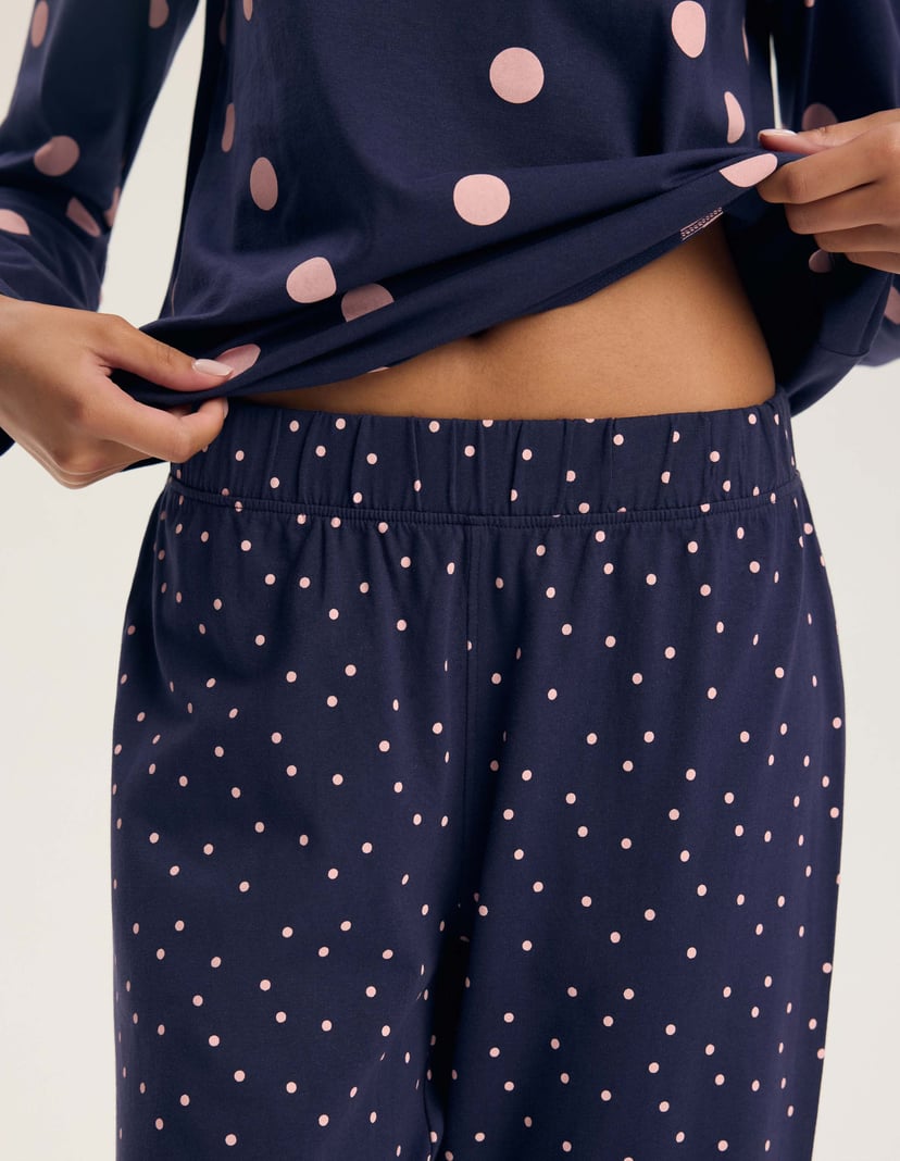 Long Pajamas GITTE Blue 4