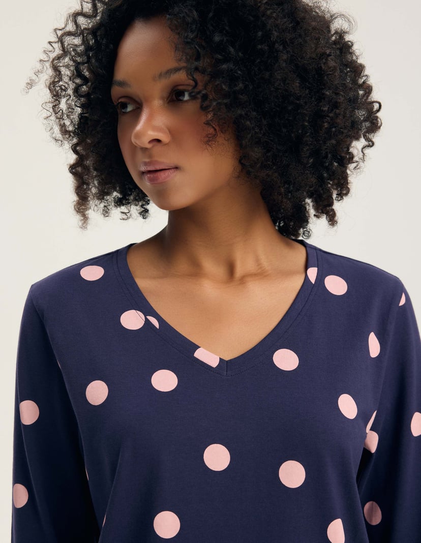 Long Pajamas GITTE Blue 3