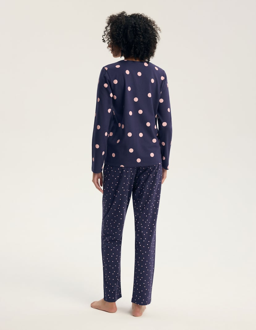 Long Pajamas GITTE Blue 6