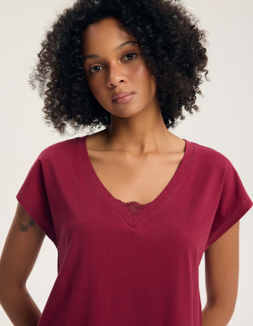 Long Pajamas GRETA Red 4