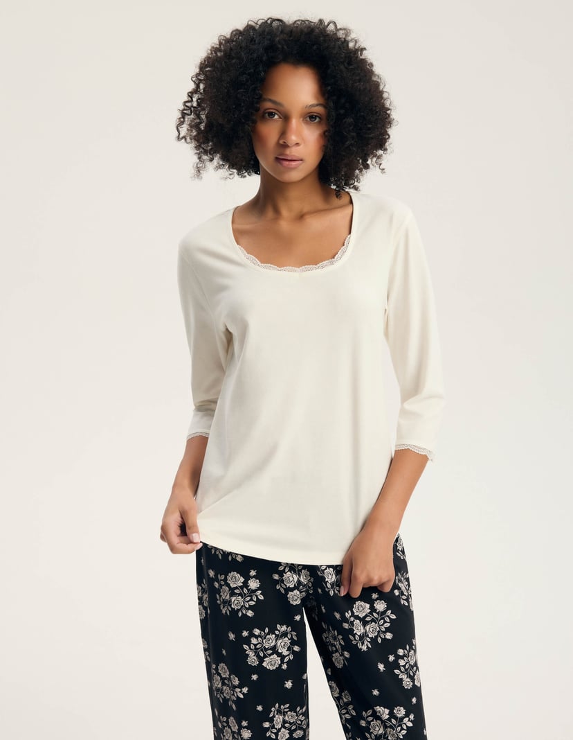 Long Pajamas GRETA cream 2