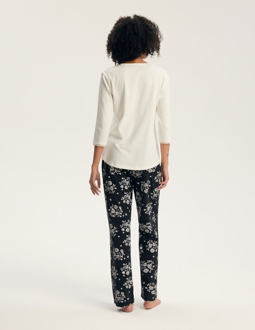 Long Pajamas GRETA cream 7