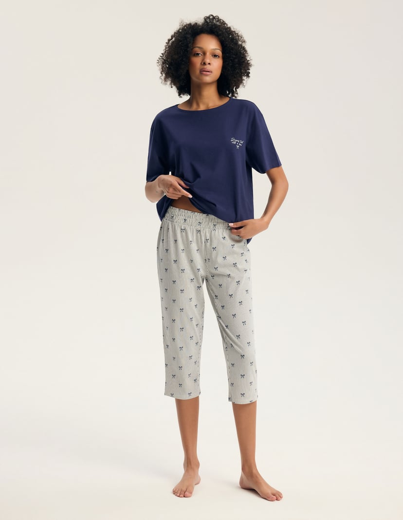 Short Pajamas GAELA Blue 6