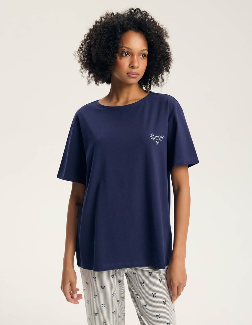 Short Pajamas GAELA Blue 2