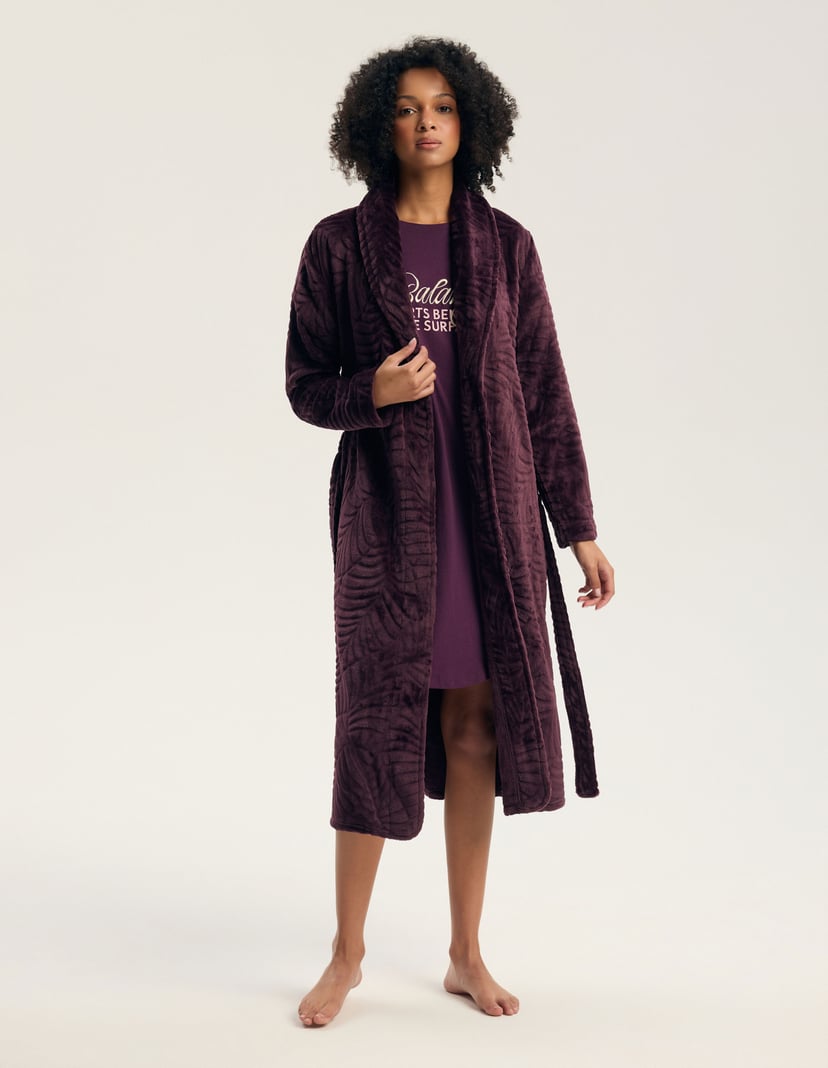 GATA Bathrobe Violet 6