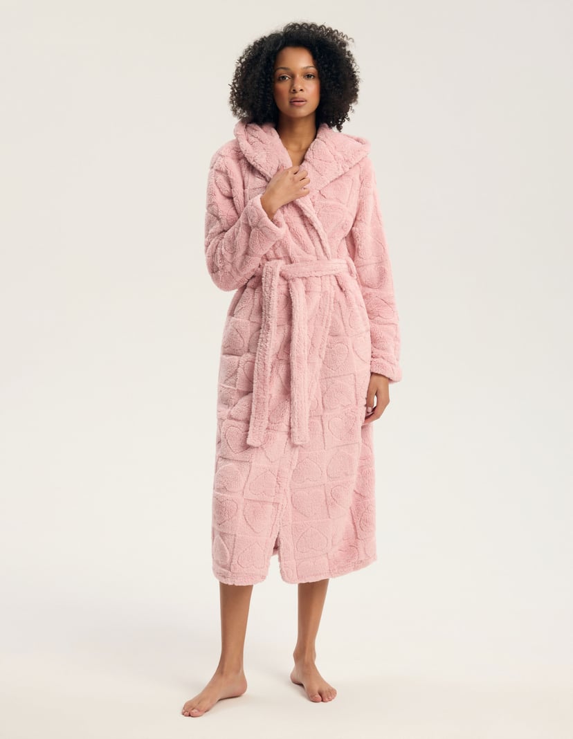 Gitte Bathrobe pink 7