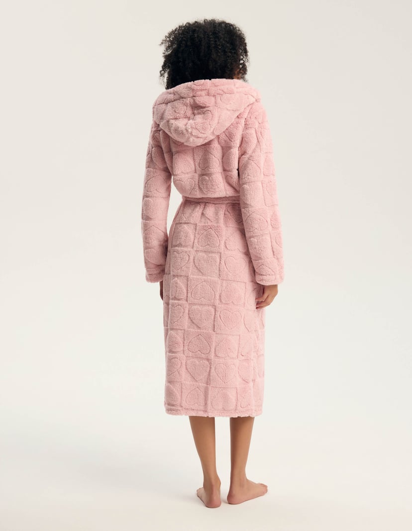 Gitte Bathrobe pink 5