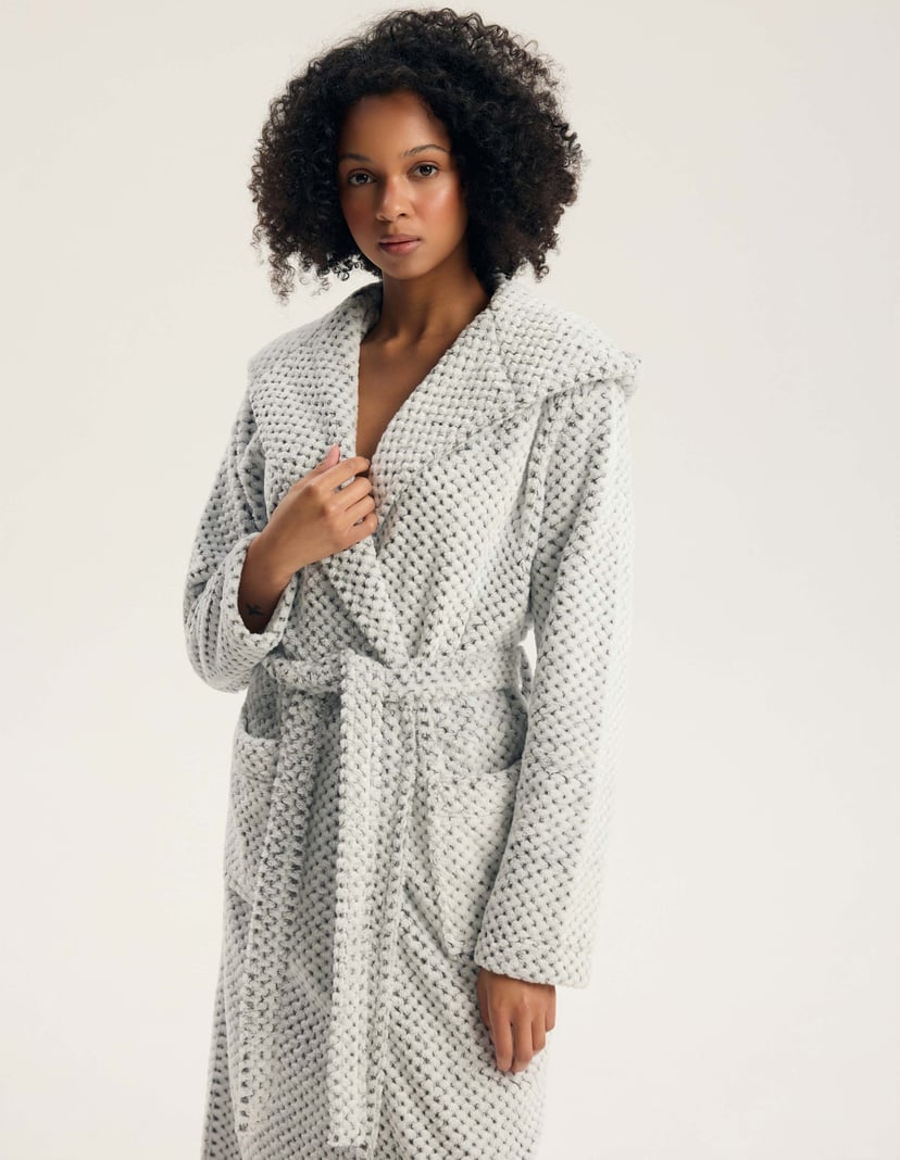 Glore Bathrobe Grey 2