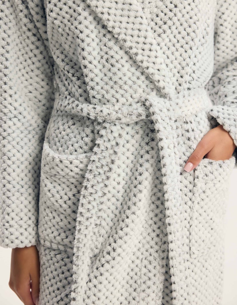 Glore Bathrobe Grey 4