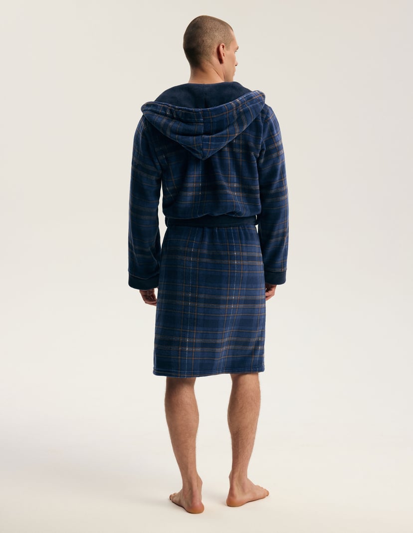 ISLE Bathrobe navy 4