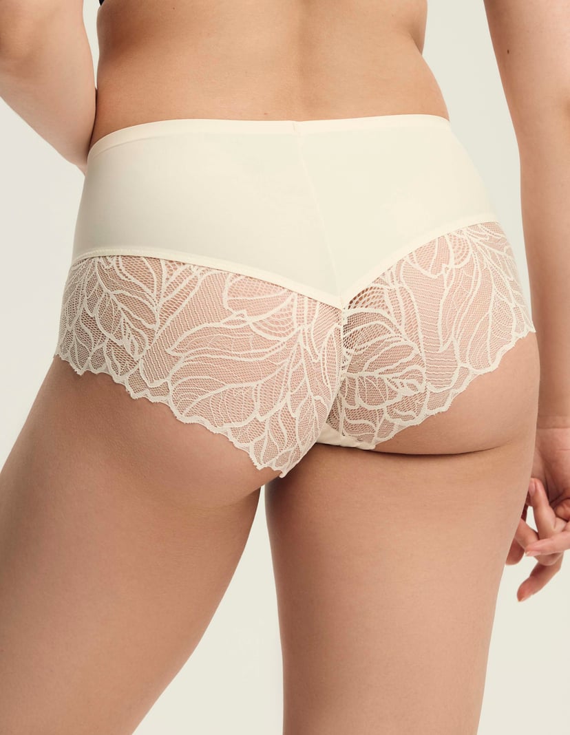 High-waisted briefs Pansy Beige 3