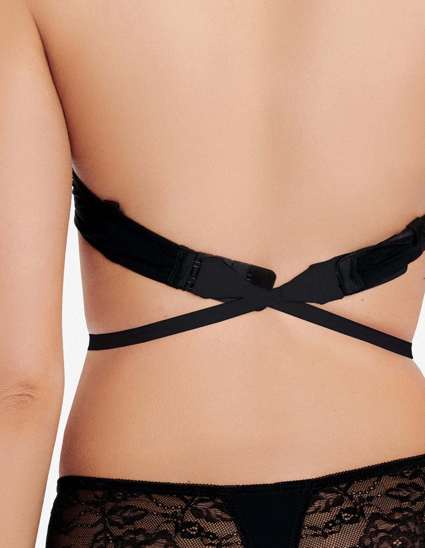 БЮСТГАЛЬТЕР bardotka Raff Чорний 4