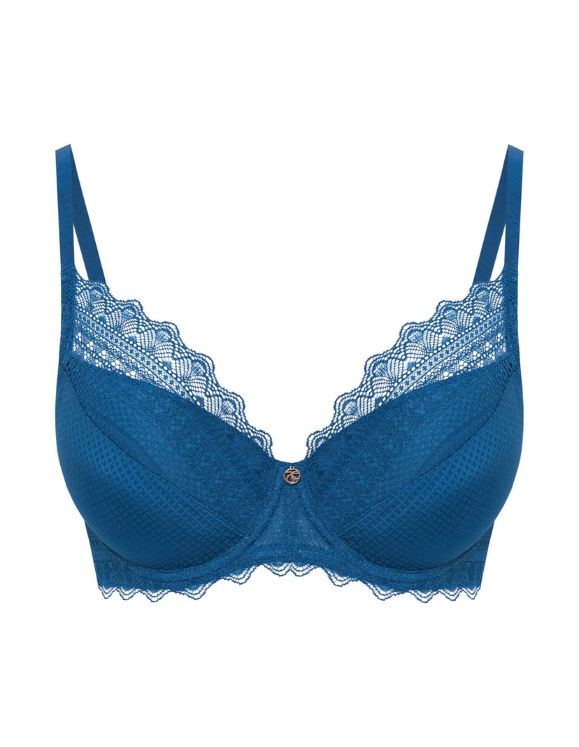 Biustonosz push-up Hudson niebieski 6