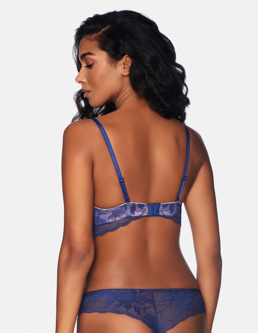 Push-up BH Roxanne Navy-Blau 3