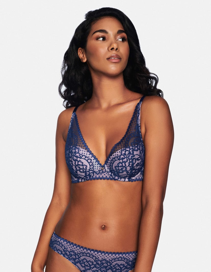 Push-up BH Rythm Navy-Blau 1