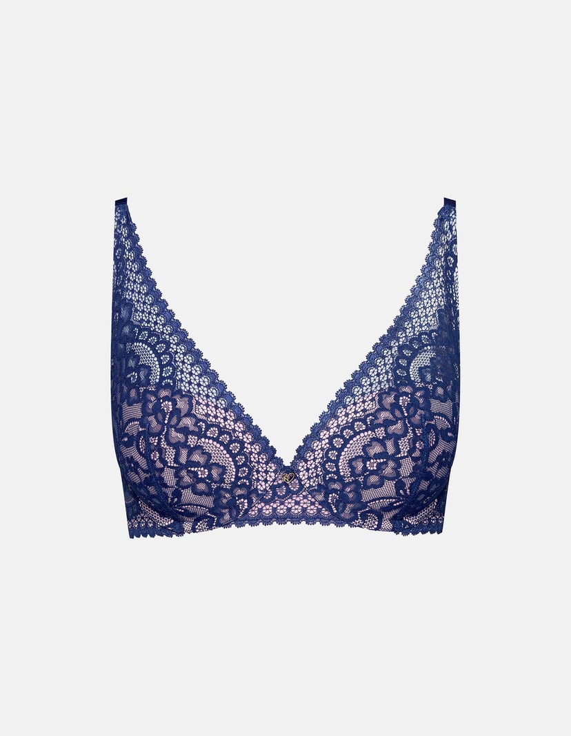 Push-up BH Rythm Navy-Blau 6