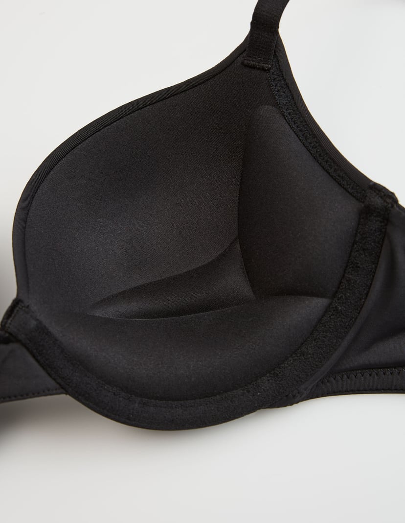 Super Push-Up Bra NUDE Black Maximizer Black 6