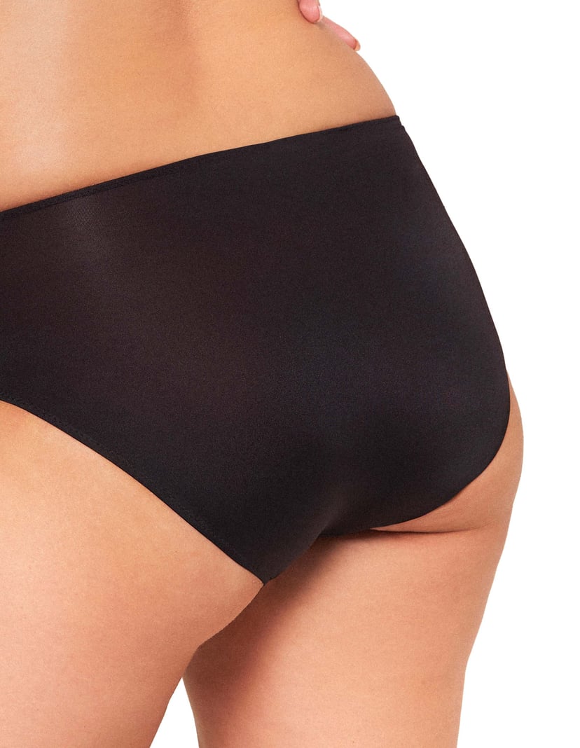 Bikini-Slip Aqua Schwarz 4