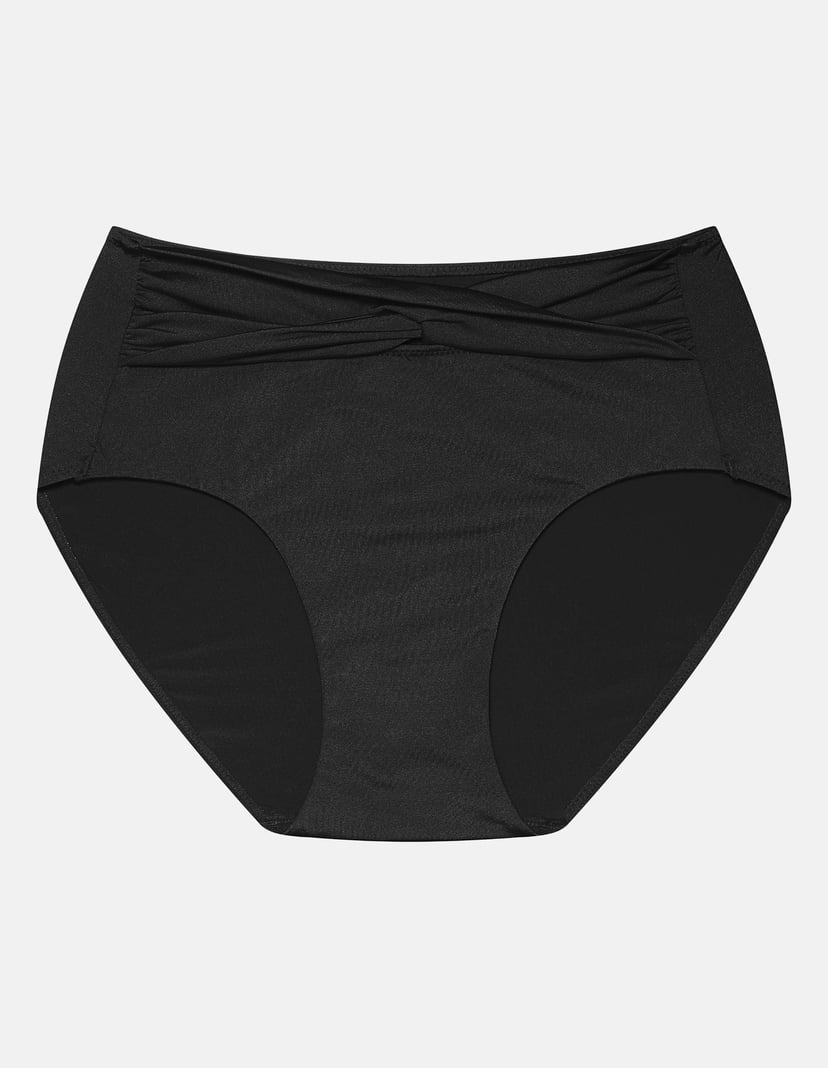 Bikini-Slip Aqua Schwarz 6