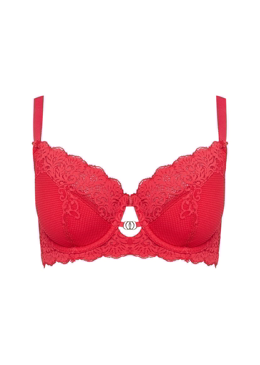 БЮСТГАЛЬТЕР НАПІВЖОРСТКИЙ Darling червоний 3