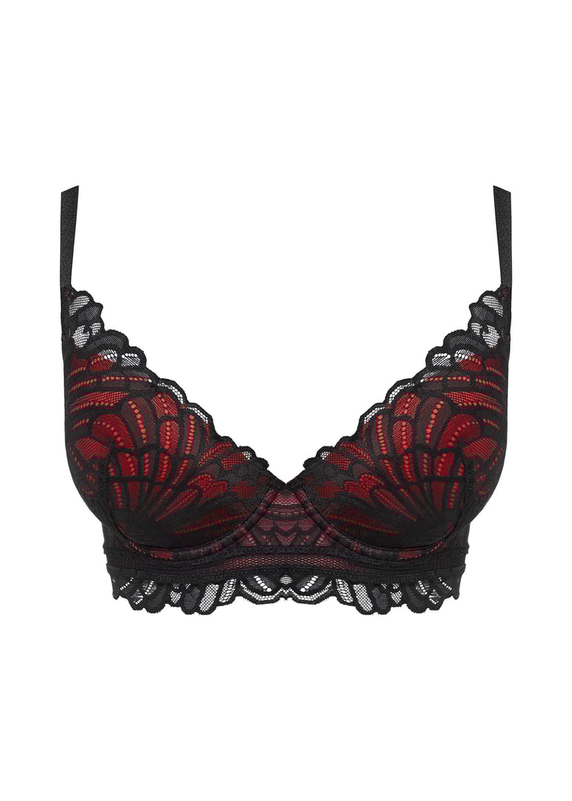 БЮСТГАЛЬТЕР PUSH-UP Karli червоний 2