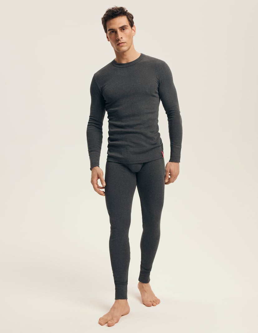 Cotton long jonhs Grey 4