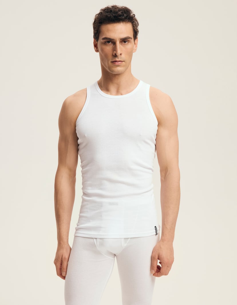 Cotton undershirt White 1