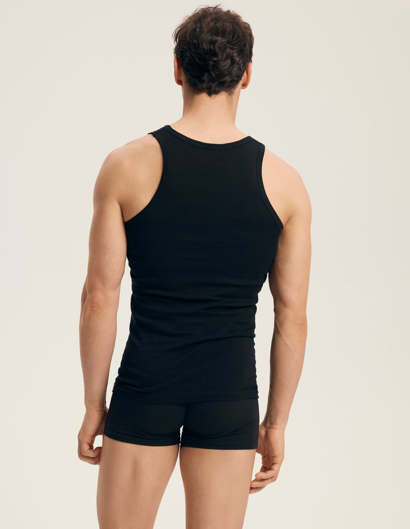 Cotton undershirt Black 3