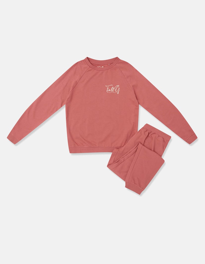 Piżama Glam różowy 7