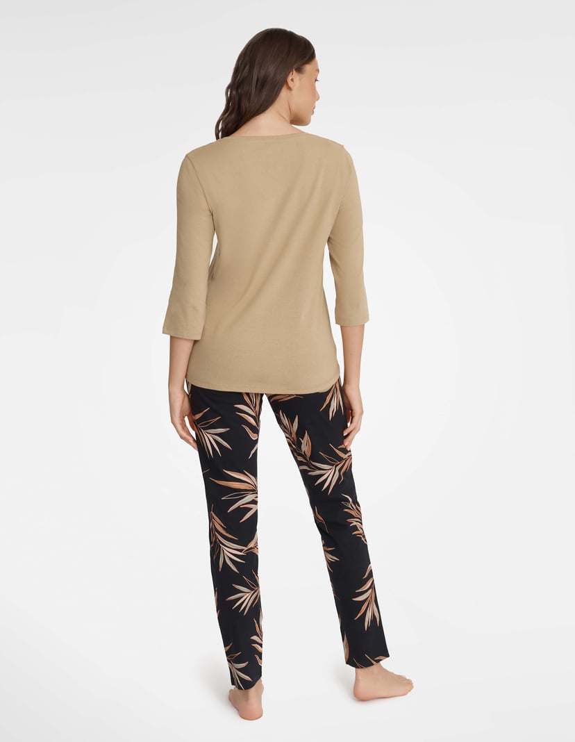 Piżama Garden beżowy 4