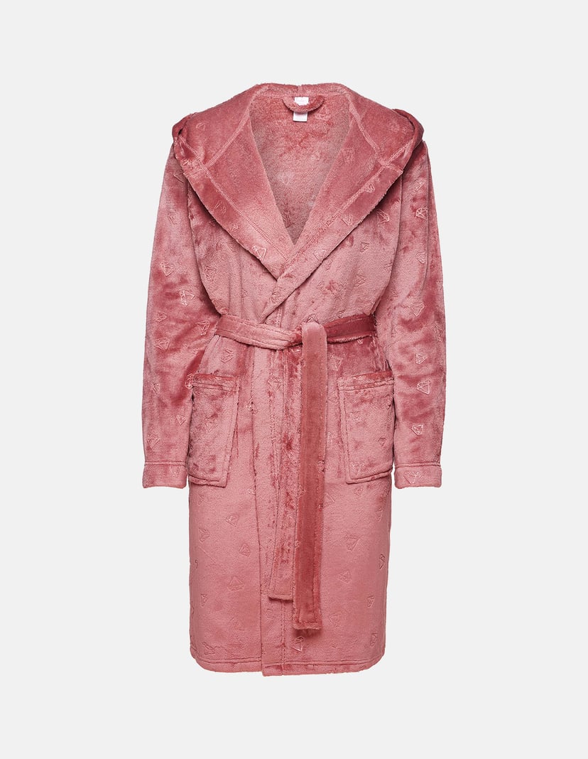 Szlafrok Glossy różowy 6