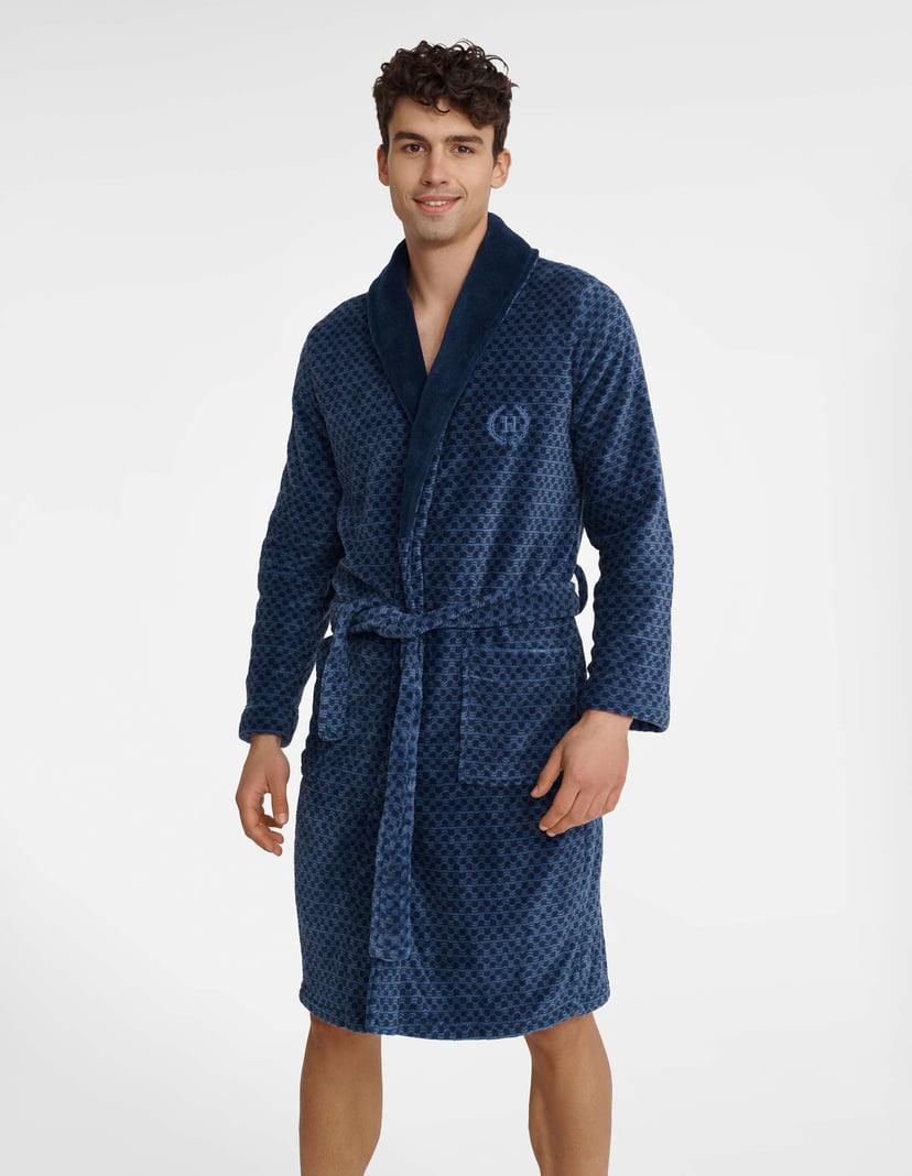 Bathrobe Unix navy 1