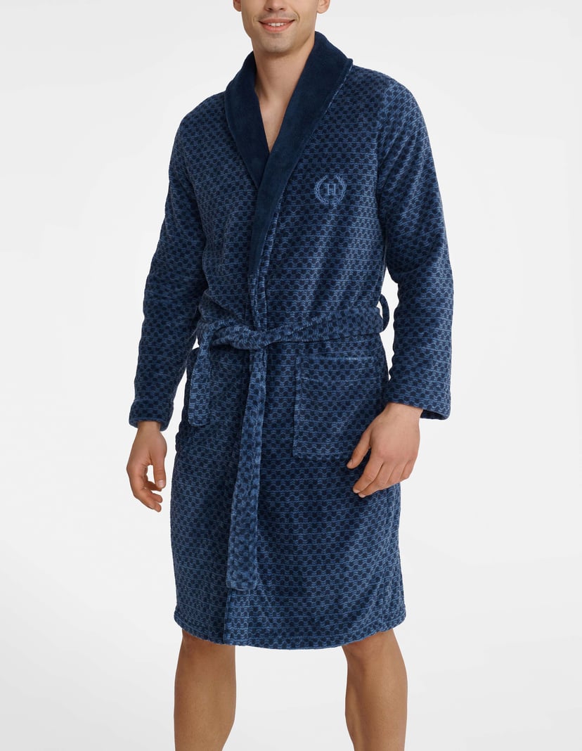 Bathrobe Unix navy 2
