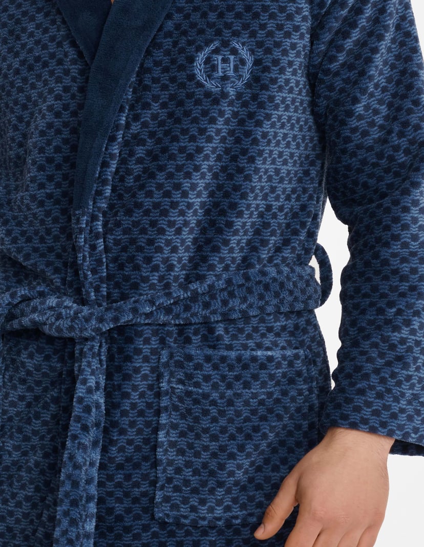 Bathrobe Unix navy 4