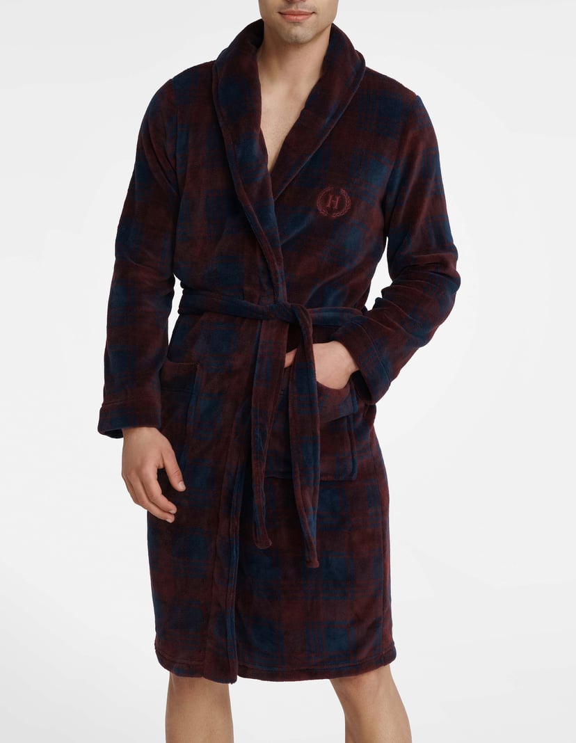 Bathrobe Undergo maroon 2