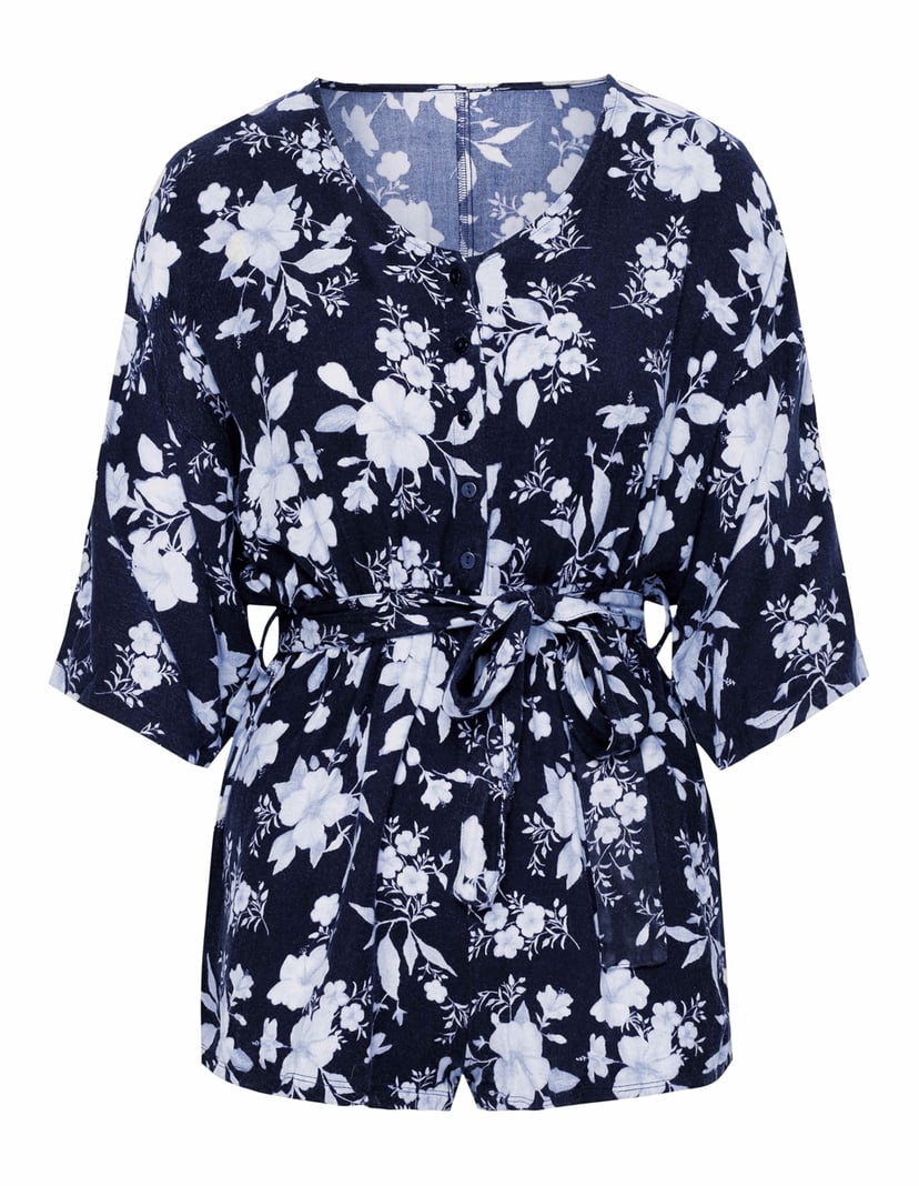 Piżama kombinezon Wynter granatowy 5