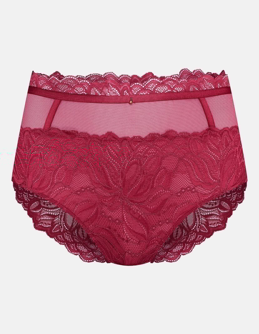 Höschen mit hoher Taile Alloure Rotwein 6