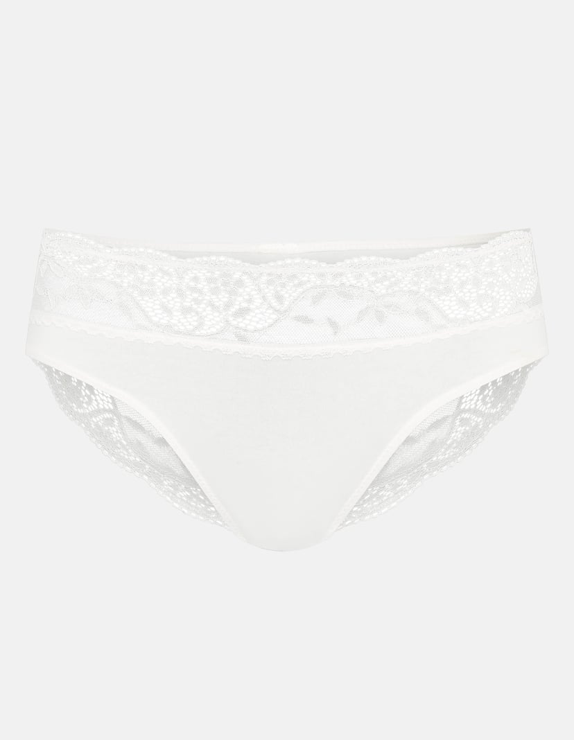 Höschen mit hoher Taille Patri Weiß 4
