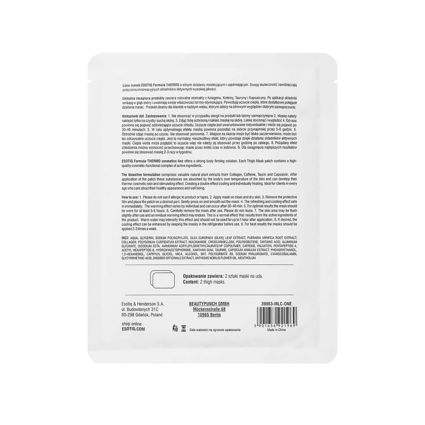 Thigh mask Thermo Multi 2