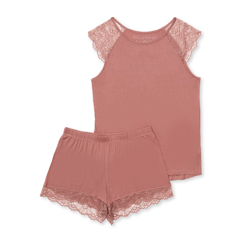 Piżama Lorie różowy 6