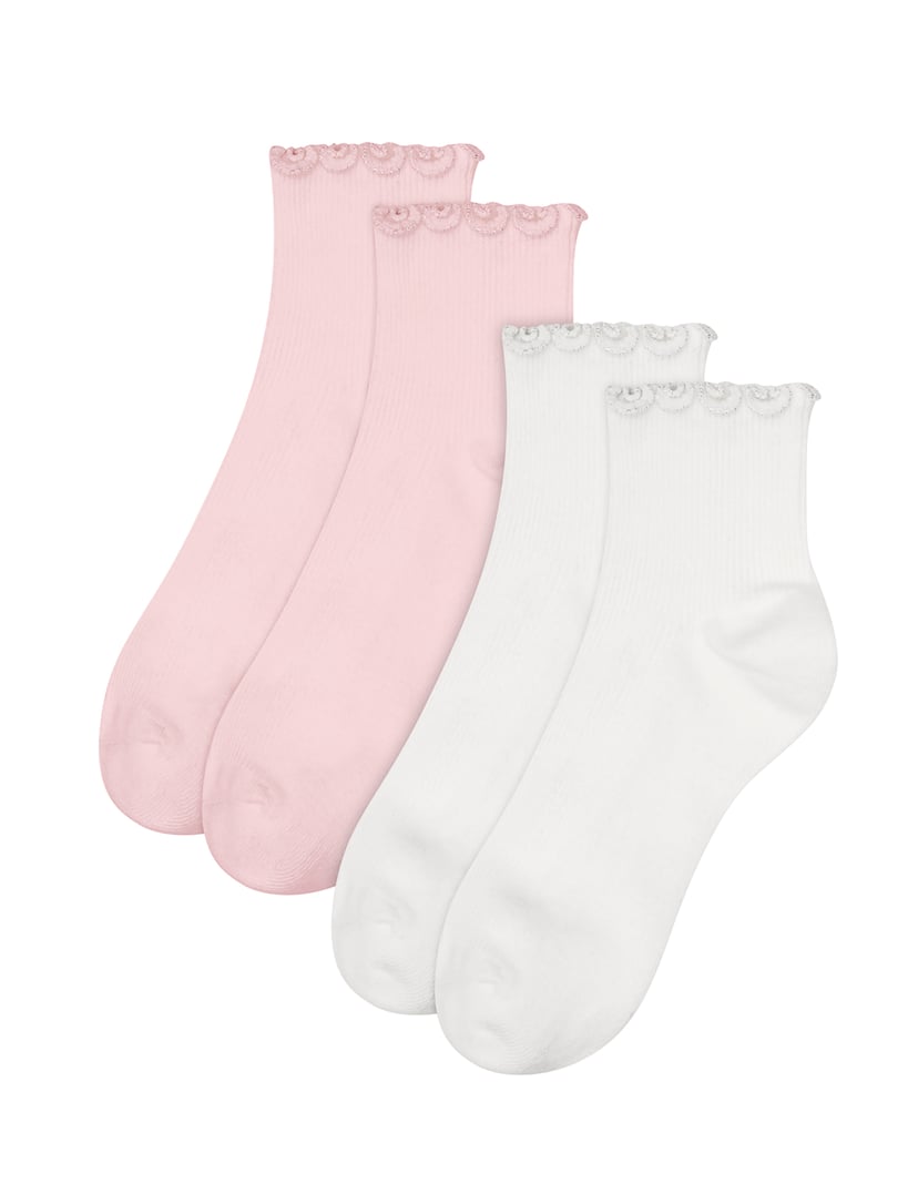 SOCKS (2-PACK) cream 1