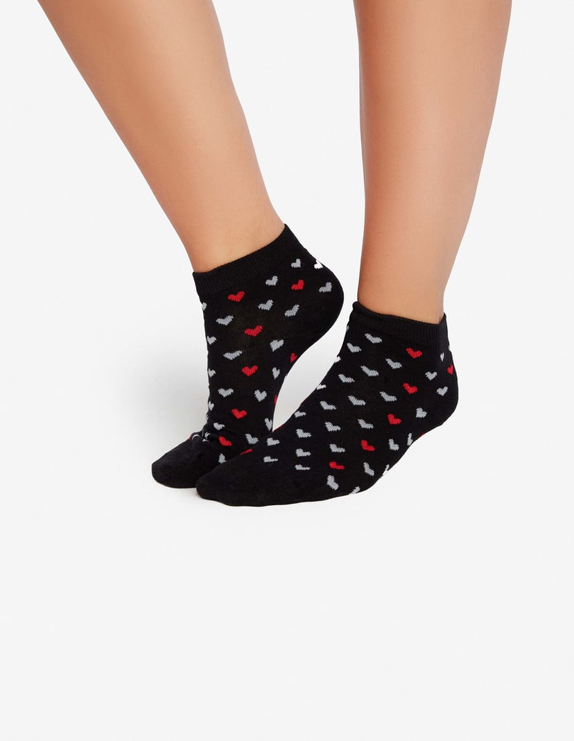 Socken (Doppelpack) Schwarz 1